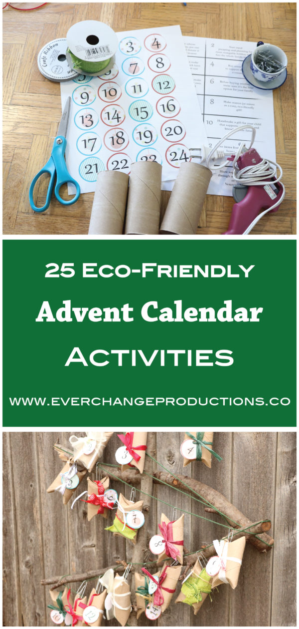 25 EcoFriendly Advent Calendar Activities